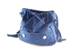 Multi-Tasche SMALL blau OFFEN
