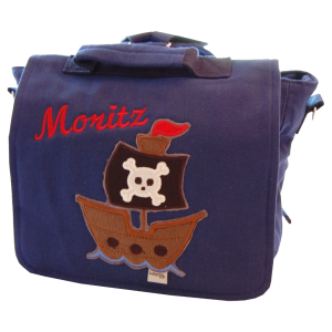 Kindergartentasche Piratenschiff mit Namen - Lieblingsstücke