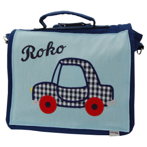 Kindergartentasche Auto mit Namen von Lieblingsstücke
