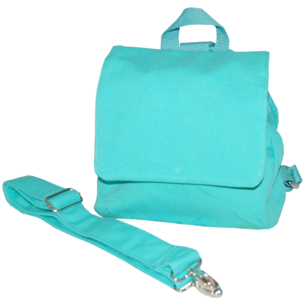 Taschenrohling Kindertasche Rucksack Multifunktionstasche in türkis von Lieblingsstücke 4330