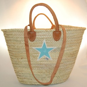 Ibiza Tasche von Lieblingsstücke Korbtasche Stern