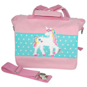 Kindergartentasche Einhorn von Lieblingsstücke 4330 - individueller Rucksack mit Regenbogeneinhorn