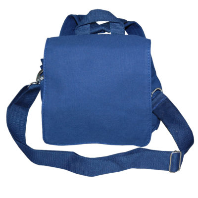 canvasrucksack blau wandelbare tasche von Lieblingsstücke 4330