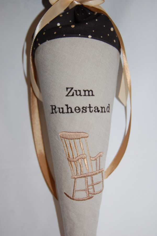Rentnertüte mit Schaukelstuhl und Namen - Image 4