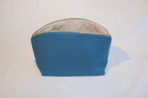 Kulturtasche in blau