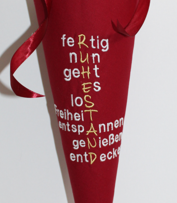 individuelles Geschenk zur Rente - Rentnertüte mit Namen - Image 3