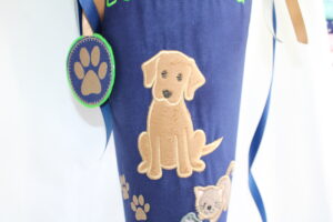 Schultüte mit Hund und Katze