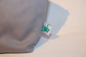 Kulturtasche in grau