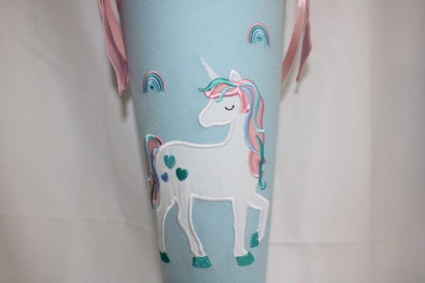 Zuckertüte Einhorn und Regenbogen